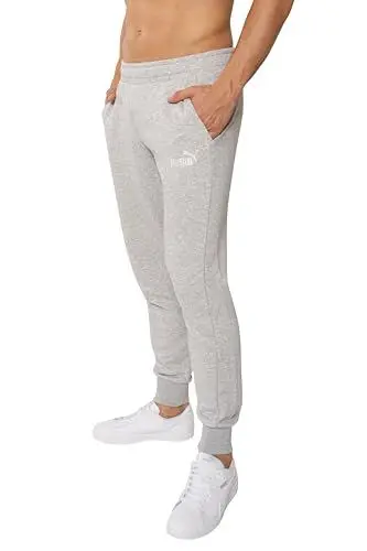 Produktbild: PUMA Jogginghose Herren, Trainingshose lang, Sporthose, Baumwolle, Statement Deluxe Edition, Regular Fit, Grau, Größe M