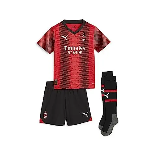 Produktbild: PUMA Jugendliche AC Milan 23/24 Heimtrikot Mini-Kit 98For All Time Red Black
