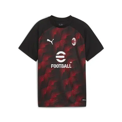 Produktbild: PUMA Jugendliche AC Milan Aufwärmtrikot 176Black for All Time Red