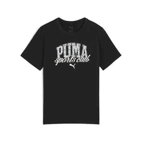 Produktbild: PUMA Jungen Class Graphic Tee B T-Shirts, Puma Black, 140 EU