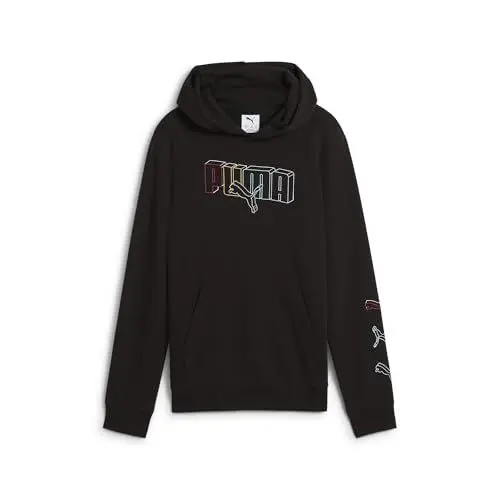 Produktbild: PUMA Jungen ESS Logo LAB Execution Hoodie TR B Kapuzenpullis, PUMA Black,