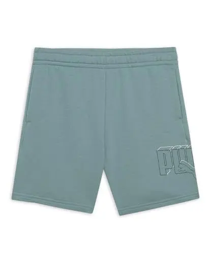 Produktbild: PUMA Jungen Logo Lab Execution B Gestrickte Shorts, Green Moon, 164 EU