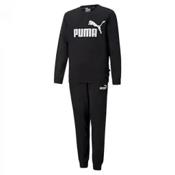 Produktbild: PUMA Jungen No.1 Logo Sweat Suit Fl B Trainingsanzug, Puma Schwarz, 152 EU