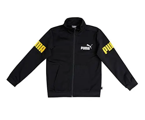 Produktbild: PUMA Jungen Power Poly Suit B Anzug, Black-Tangerine, 140