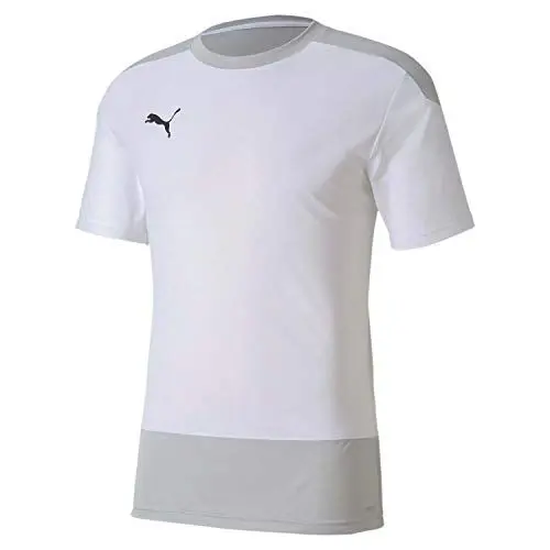 Produktbild: PUMA Jungen Teamgoal 23 træningstrøje Jr T shirt, Puma White-gray Violet, 152 EU