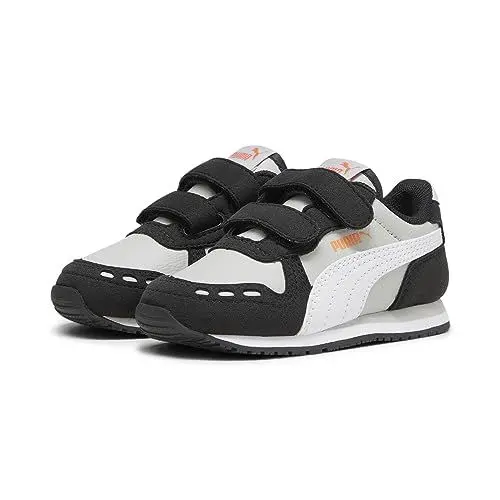 Produktbild: PUMA Jungen Unisex Kinder Cabana Racer Sl 20 V Inf Sneaker, Ash Gray White Black, 27 EU
