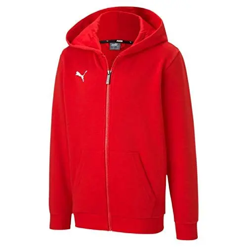 Produktbild: PUMA Jungen teamGOAL 23 Casuals Hooded Jacket Jr Trainingsjacke, Red, 152