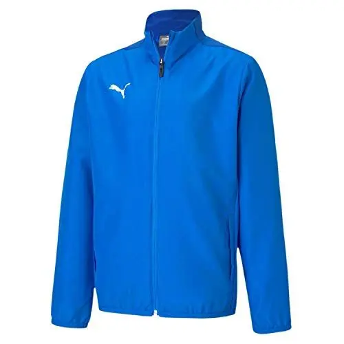 Produktbild: PUMA Jungen teamGOAL 23 Sideline Jacket Jr Trainingsjacke, Electric Blue Lemonade-Team Power Blue, 152