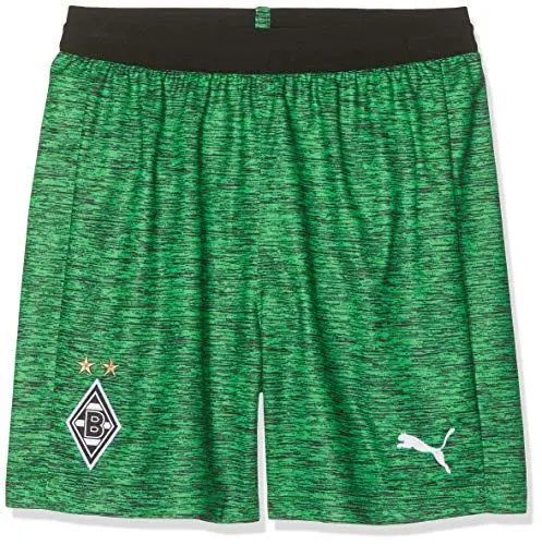 Produktbild: PUMA Kinder BMG Replica with innerslip Shorts, Bright Green Heather schwarz, 164