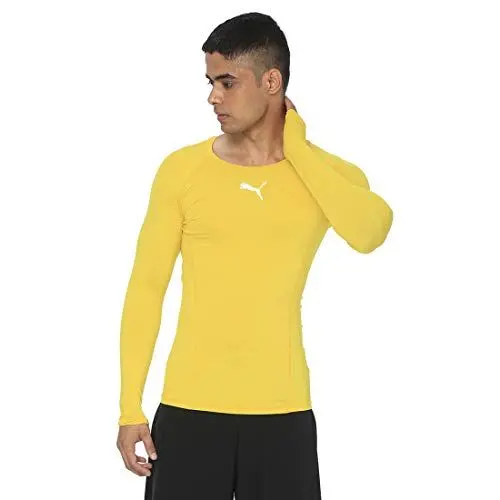Produktbild: PUMA Herren Liga Baselayer Tee Ls Shirt, Cyber Yellow, M EU
