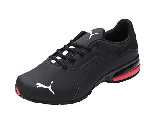 Produktbild: PUMA Herren VIZ Runner Sneaker, Black White, 44.5 EU