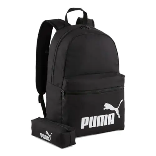 Produktbild: PUMA PUMA Phase Backpack Set, Unisex-Kinder Rucksack, PUMA Black, OSFA - 090943