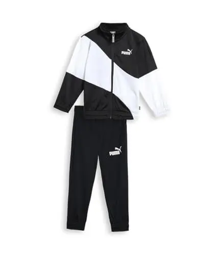 Produktbild: PUMA Power Cat Poly Suit B Trainingsanzug, Schwarz, 140