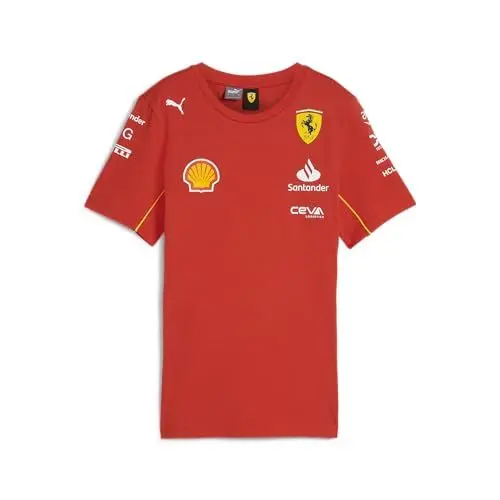 Produktbild: PUMA Scuderia Ferrari F1 Damen 2024 Team Tshirt Brennt Rot - Größe: Mittel
