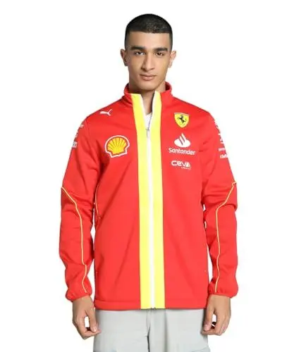Produktbild: PUMA Scuderia Ferrari F1 Herren 2024 Team Softshell-Jacke Brennt Rot - Größe: Klein