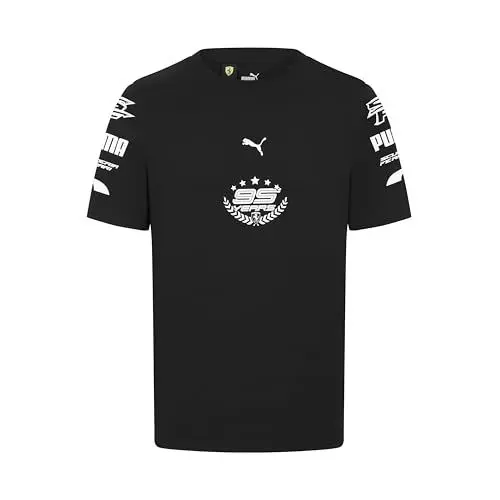 Produktbild: PUMA Scuderia Ferrari F1 Herren 95 Jahre Tshirt PUMA Schwarz - Größe: Groß