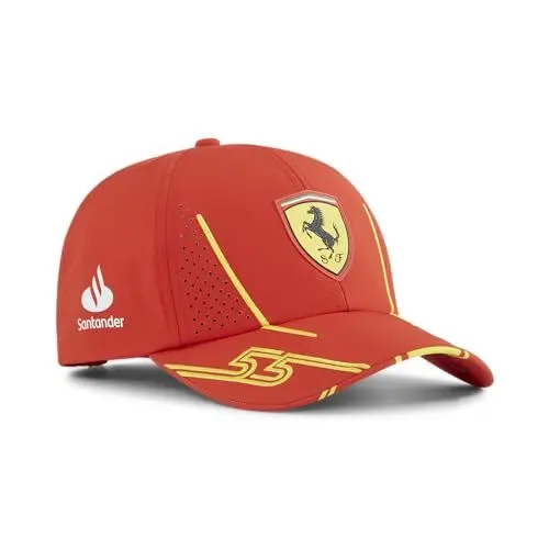 Produktbild: PUMA Scuderia Ferrari Kinder 2024 Carlos Sainz Kappe Brennt rot Einheitsgröße