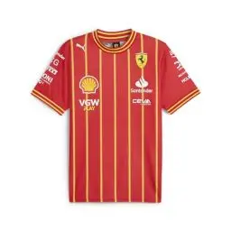 Produktbild: PUMA Scuderia Ferrari – Carlos Sainz Fußballtrikot – Herrenpassform – Rot – Größe: M