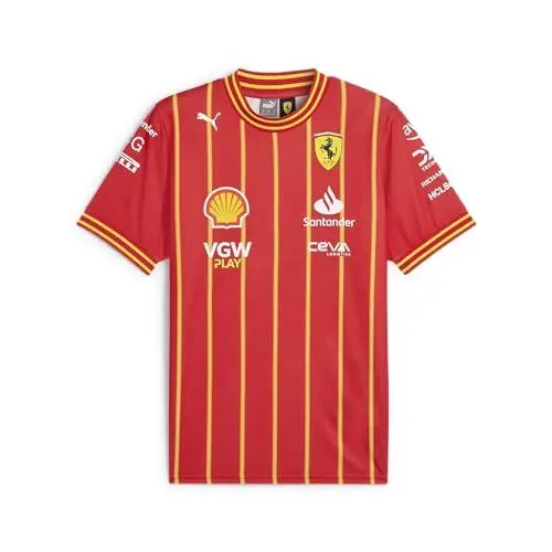 Produktbild: PUMA Scuderia Ferrari – Charles Leclerc Fußballtrikot – Herrenpassform – Rot – Größe: M
