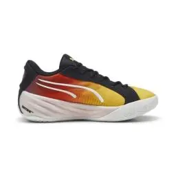 Produktbild: PUMA Herren Basketballschuhe All-Pro Nitro Showtime yellow sizzle-purple Glimmer 42