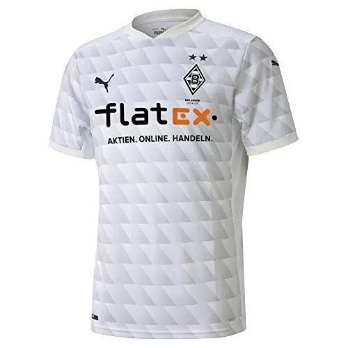 Produktbild: PUMA T-Shirt BMG Home Shirt Repl.Jr w.Sponsor, Puma White-Gray Violet, 164, 924915