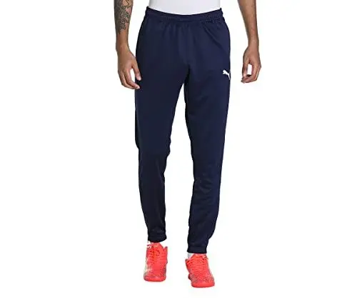 Produktbild: Puma Unisex-Adult teamRISE Poly Training Pants Jogginghose, Peacoat-Puma White, L
