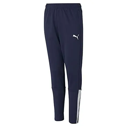 Produktbild: PUMA Unisex-Youth teamLIGA Training Pants Jr Strick-Hose, Peacoat White, 176