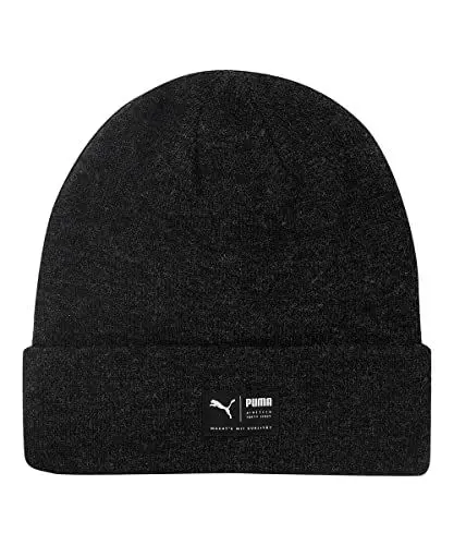Produktbild: PUMA Unisex Archive Heather Beanie M tze, Puma Black, Einheitsgröße EU
