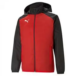 Produktbild: PUMA TeamLIGA All Weather Regenjacke Herren rot/schwarz, M (38 EU)