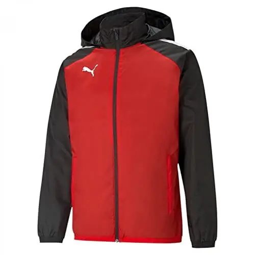 Produktbild: PUMA TeamLIGA All Weather Regenjacke Herren rot/schwarz, M (38 EU)
