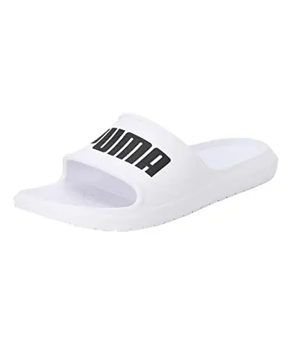 Produktbild: PUMA Unisex Divecat V2 Lite Slide Sandal, White Black, 46 EU