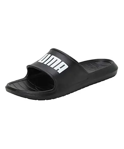 Produktbild: PUMA Unisex Divecat V2 Lite Slide Sandal, Black White, 39 EU
