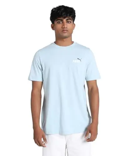 Produktbild: PUMA Unisex Ess+ 2 Col Small Logo Tee T-Shirts, Frosted Dew, XL EU