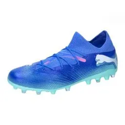 Produktbild: PUMA Unisex Future 7 Match MG Soccer Shoe, Bluemazing White-Electric Peppermint, 45 EU