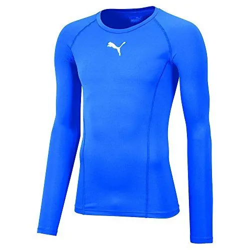 Produktbild: PUMA Kinder Liga Baselayer Tee LS Jr Shirt, blau (Electric Blue Lemonade), 140