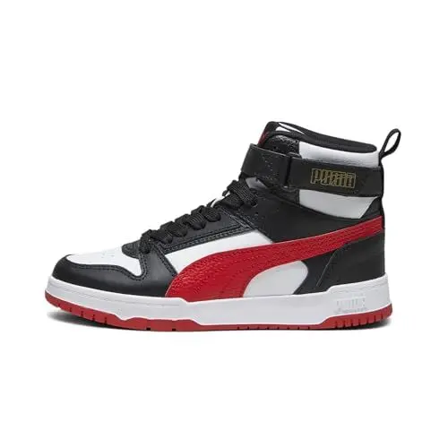 Produktbild: PUMA Unisex Kinder Rbd Game Jr Sneaker, Puma White for All Time Red Puma Black Gold, 38.5 EU