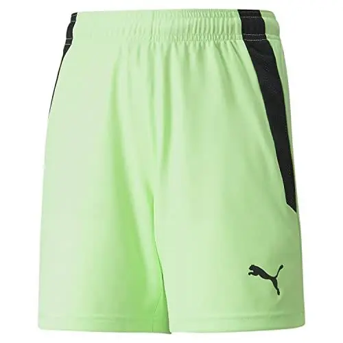 Produktbild: PUMA Unisex Kinder Teamliga Jr Shorts, Fizzy Lime-puma Black, 164 EU