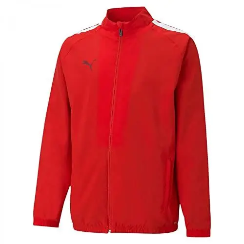 Produktbild: PUMA Unisex Kinder Teamliga Sideline Jkt Jr Sweater, Puma Red-Puma White, 152