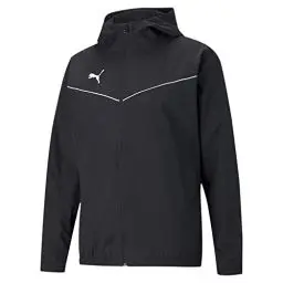 Produktbild: Puma Kinder teamRISE All Weather JKT Jr Windbreaker, Black White, 164
