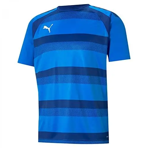 Produktbild: PUMA Herren Teamvision Jersey Shirt, Farbe: Electric Blue Lemonade-limoges-puma White, XXL