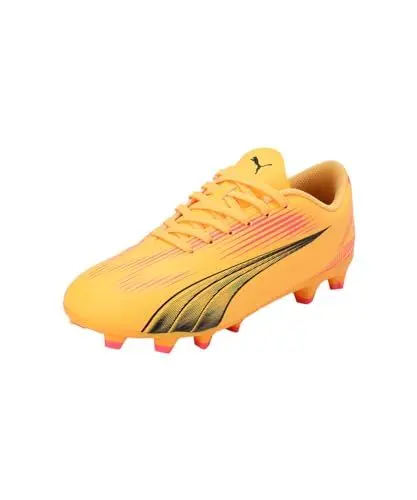 Produktbild: PUMA Unisex Kinder Ultra Play Fg/Ag Jr Fussballschuh, Sun Stream Puma Black Sunset Glow, 37.5 EU