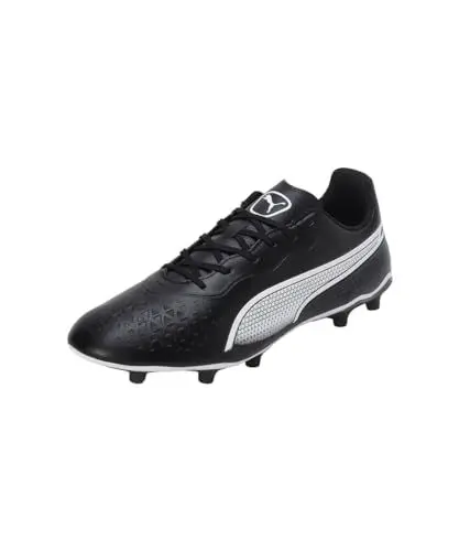Produktbild: PUMA Unisex King Match Fg/Ag Fußballschuhe, Puma Black Puma White, 40.5 EU