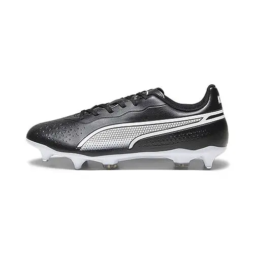 Produktbild: PUMA Unisex King Match Mxsg Soccer Shoe, Black White, 40 EU