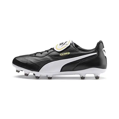 Produktbild: PUMA Unisex King Top FG Fußballschuhe, Black White, 46.5 EU