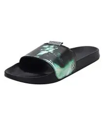 Produktbild: PUMA Unisex MAPF1 Graphic Leadcat FTR Schiebe-Sandalen, Black-Spectra Green, 40.5 EU