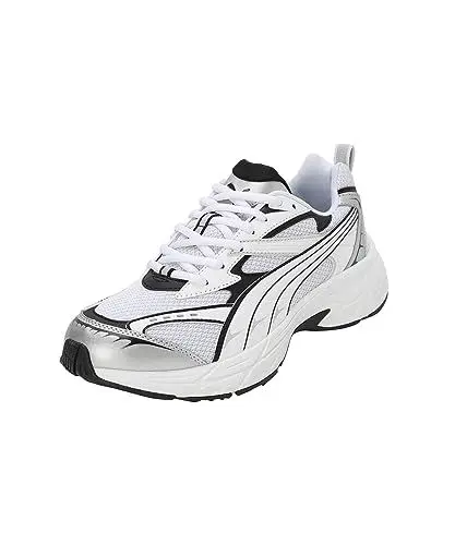 Produktbild: PUMA Unisex Morphic Base Leichtathletik-Schuh, Feder, Grau, Schwarz, 45 EU