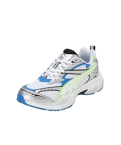Produktbild: PUMA Unisex Morphic Leichtathletik-Schuh, Weiß, ultrablau, 41 EU