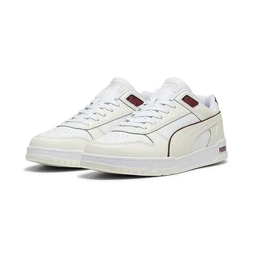 Produktbild: PUMA Unisex Rbd Game Low Sneaker, Warm White White Team Regal Red Gold, 38 EU