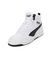 Produktbild: PUMA Unisex Rebound V6 Sneaker, White Black, 44.5 EU