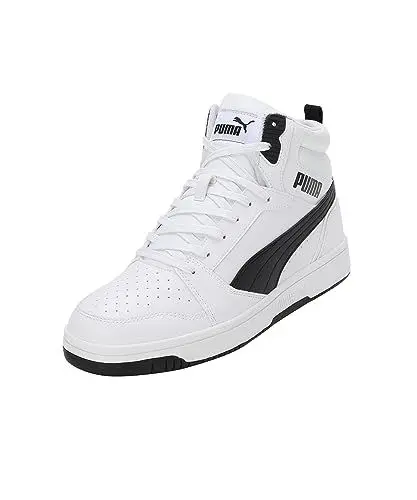 Produktbild: PUMA Unisex Rebound V6 Sneaker, White Black, 43 EU